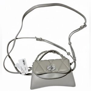 Charles & Keith Gray Crossbody Bag